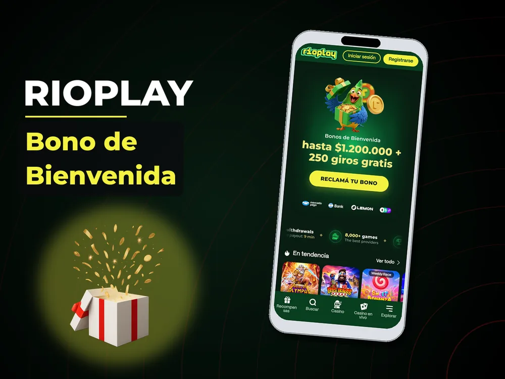 RioPlay - Bono de Bienvenida