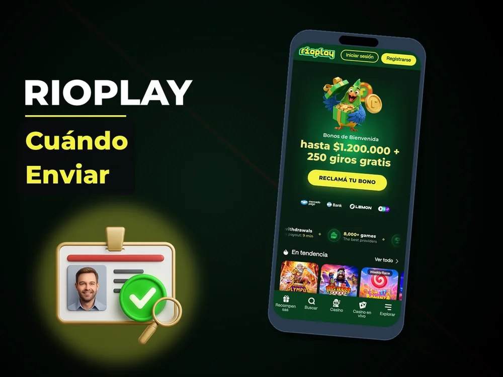 RioPlay - Cuándo Enviar