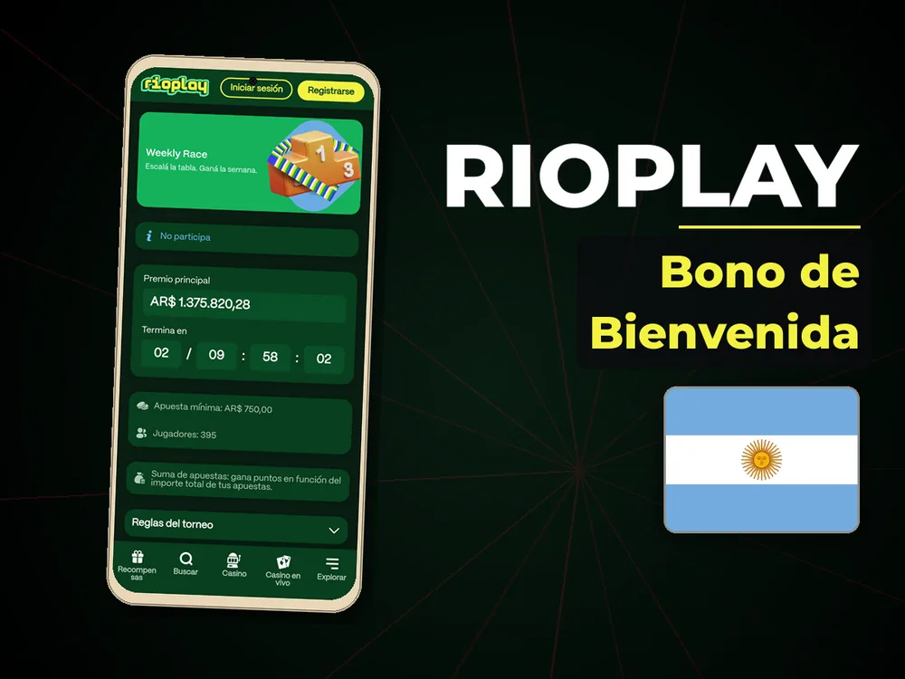 RioPlay - Bono de Bienvenida